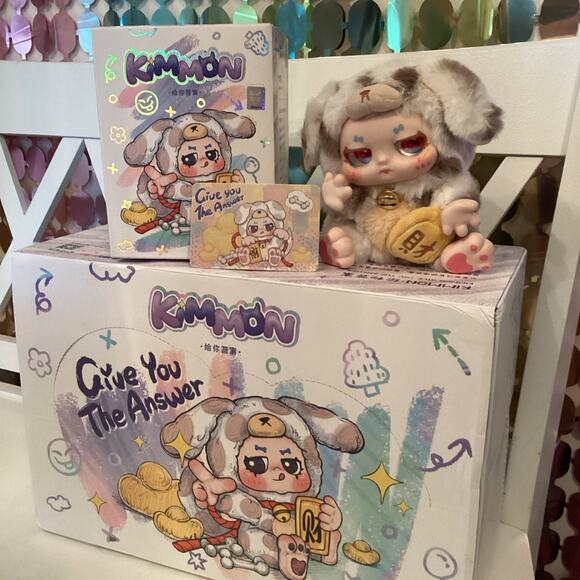 KIMMON Give You The Answer Series Blind Box Plush “Working Artist” - Picture 1 of 3